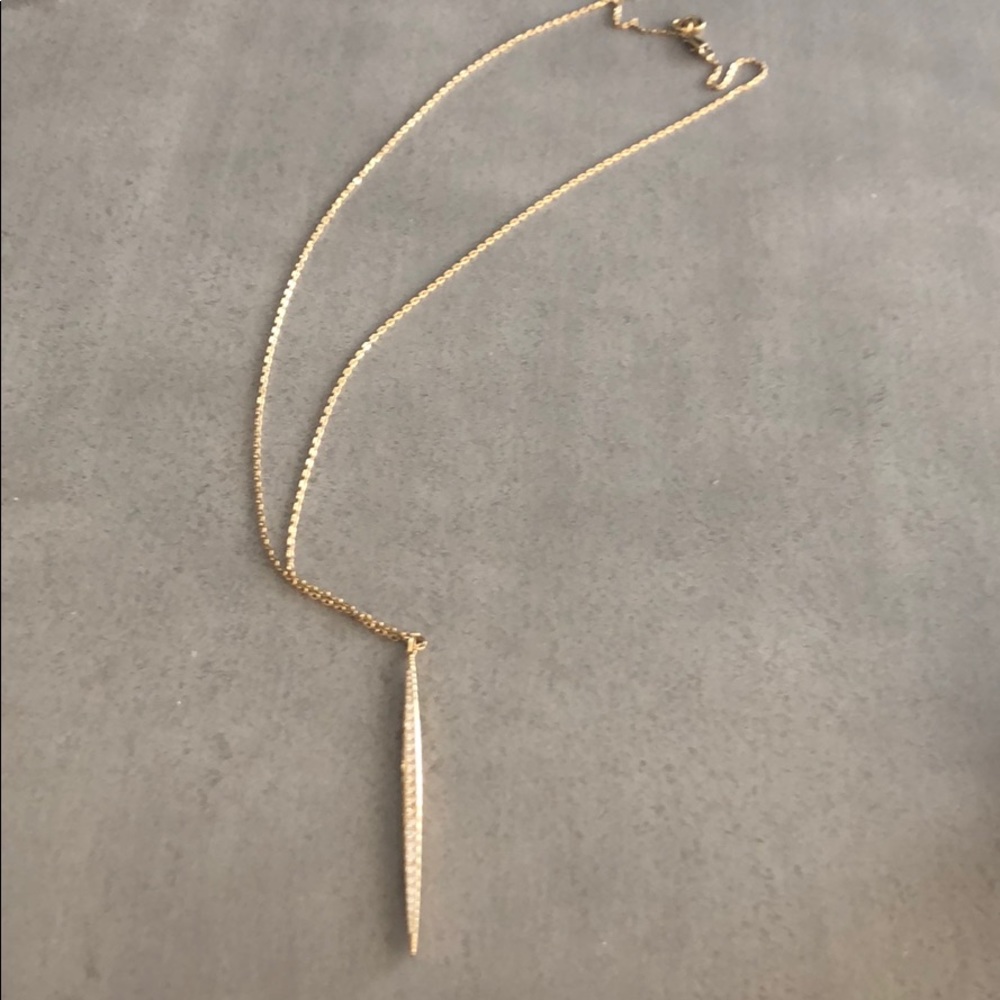 Michael Kota long dress necklace